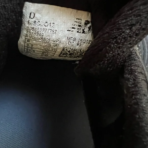 New Balance Men’s Fresh Foam Slate Blue Sneakers - Picture 6 of 6